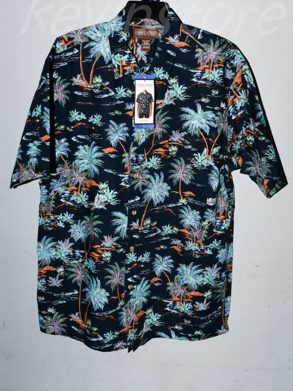 Cooke Street Men's short Sleeve Aloha Hawaiian